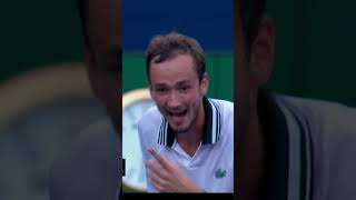 Bublik tries to replay point after Medvedev is unfairly penalized. Umpire refuses (UNSEEN FOOTAGE)