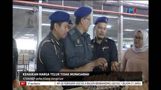 N7 - KENAIKAN HARGA TELUR TIDAK MUNASABAH - KPDNHEP SERBU KILANG PENGELUAR [8 MAC 2019]