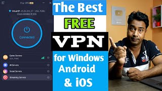 Best Free VPN for Windows Android \u0026 iOS -  iTop VPN for Fast \u0026 Secure PUBG, Netflix , Disney+ etc