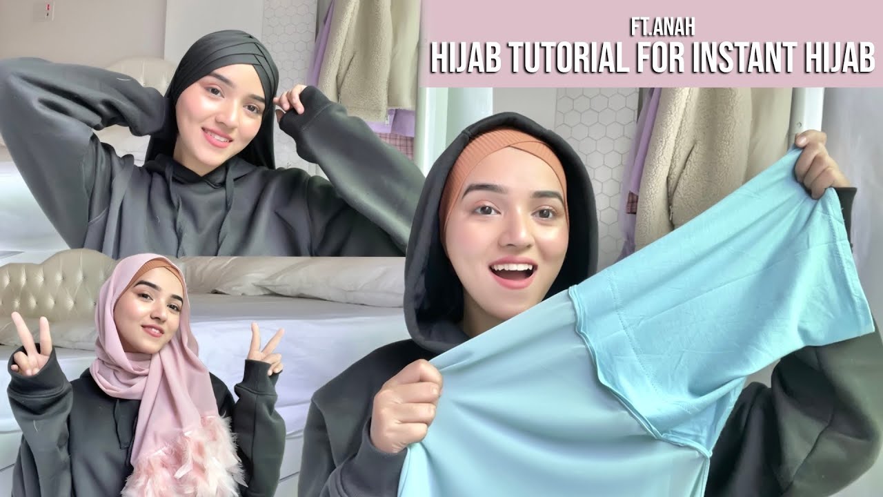 Instant Hijab Tutorial New Collection Anah Youtube