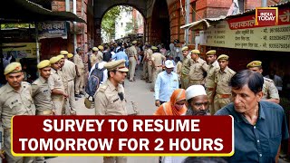 Gyanvapi Controversy: Survey To Resume Tomorrow For 2 Hours