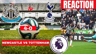 Newcastle vs Tottenham 4-0 Live Stream Premier League Football EPL Match Score reaction Highlights