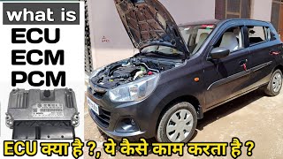 What is engine control unit (ECU) ? || how to work ECU, || कार में ये ECU,ECM, PCM क्या होता है ?