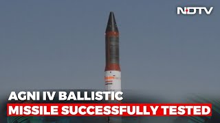 Agni-IV Missile Successfully Tested, Can Strike Targets 4,000 km Away