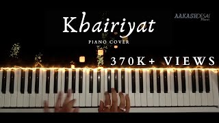 Khairiyat | Piano Cover | Arijit Singh | Aakash Desai