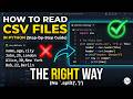 How to Read CSV Files in Python (The Right Way)
