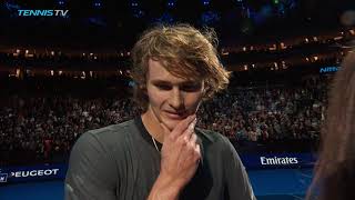 Zverev vs Federer: ball kid & crowd drama | Nitto ATP Finals 2018 Semi-Final