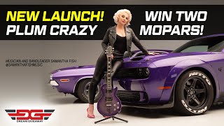 Challenger Dream Giveaway! WIN a 2023 Super Stock, '70 Plum Crazy and Samantha Fish Signed Guitar!