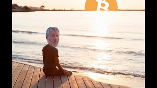 celebrating Bitcoin price with Relaxing Michael Saylor speaking about Bitcoin 10h