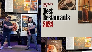 [多倫多好為食] Toronto Life - The best restaurant 2024 Event 花絮及餐廳介紹