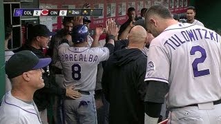 COL@CIN: Herrera drives in pair with double in second