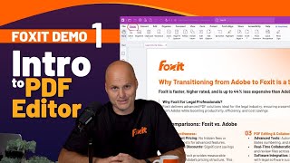 Demo 01 | Introduction to Foxit PDF Editor