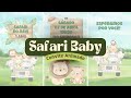 Convite de Aniversário - SAFARI BABY