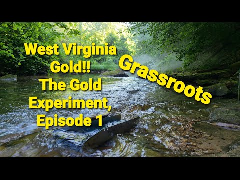 Prospecting For Gold In West Virginia!!! - YouTube