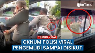 Lagi! Polisi Viral Cekcok di Jalan, Pengemudi Sempat di Disikut Sampai Istri Turun dari Mobil