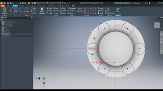 Inventor Circular Pattern: Quick Tutorial
