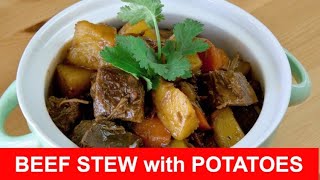 Beef stew with potatoes Chinese style recipe 土豆炖牛肉