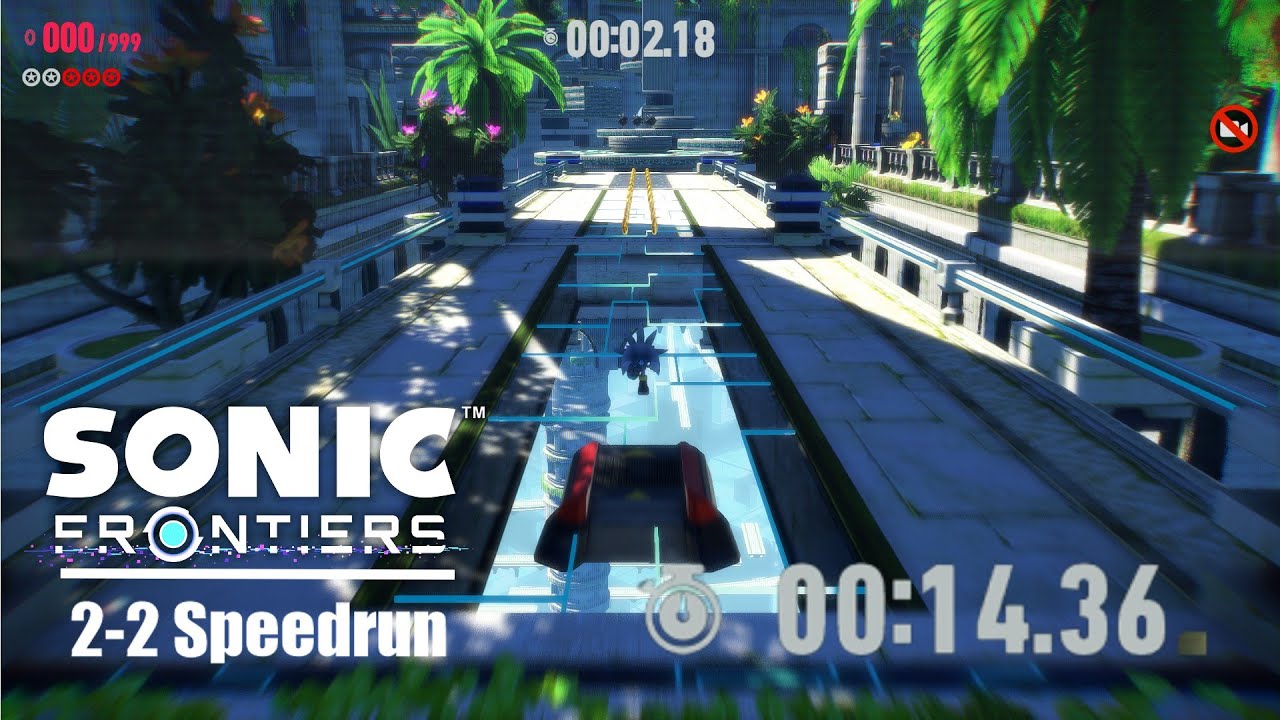 Sonic Frontiers 2 2 Speedrun 14 36 Youtube
