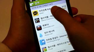 Galaxy Player70 (Samsung Smart Player) -Android Market Kakaotalk-