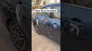 New Dzire Accident 2024 #marutidzire #accident