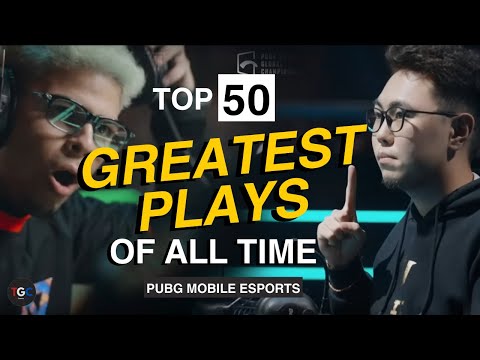 50 Epic Plays You Shouldn't Miss in PUBG MOBILE Esports History! @PUBGMOBILEEsports