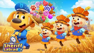 The Scarecrow and the Candy | 📡 Patrol Missions | Police Cartoon | Sheriff Labrador