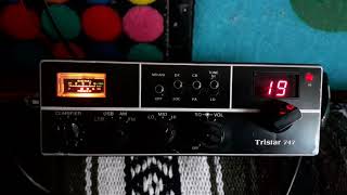 cb radio uk  tristar 747  fm 27/81