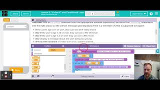 Code.org - Event-Driven Programming in App Lab: "if-else-if" and Conditional Logic #3