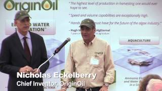 OriginOil Launches Aquaculture Showcase in California's Coachella Valley