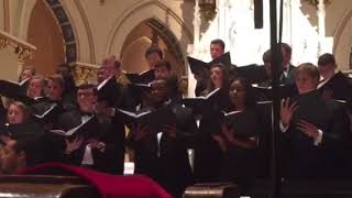 Oh, Jerusalem in the Morning - Mercer Singers 2017