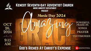 Music Day 9:15 A.M. | Amazing G.R.A.C.E. - Will Always Be Greater Than Sin | Sabbath Oct 26, 2024