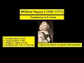 william hayes 1708 1777 symphony in d minor