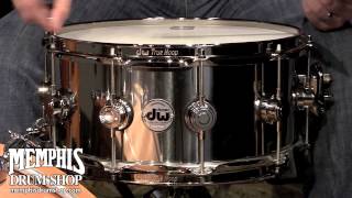 DW 14 x 6.5 Collector's Series Stainless Steel Snare Drum