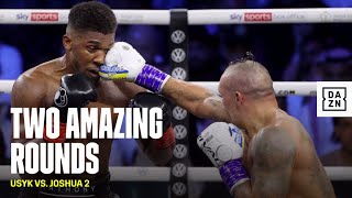 HEAVYWEIGHT BOXING AT ITS BEST | Usyk and Anthony Joshua Trade Blows In Rounds 9 & 10