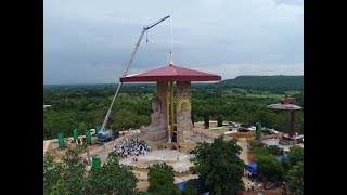 บุญใหญ่วัดภูค่าวประกอบพิธีบรรจุพระบรมสารีริกธาตุ