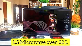 LG Microwave oven   charcoal convention. MJEN326UH. Details \u0026 review