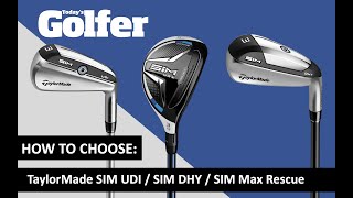 Should you play the new TaylorMade SIM UDI / SIM DHY Utility irons?