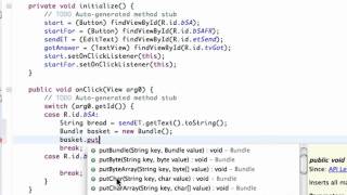 Android Application Development Tutorial 47 Passing a String between Activities YouTube