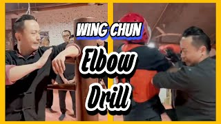 Wing Chun Striking : Elbow Drill #shorts #wingchun  #kungfu