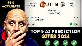 Top 5 AI Best Football Prediction Sites 2024