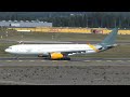 4K| San Marino Executive Aviation A330-343 T7-ULS At Helsinki Airport