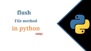 (RK) File flush() method in python
