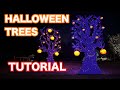 HALLOWEEN TREES TUTORIAL