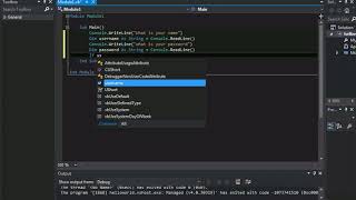 Hello Wolrd in Console vb.net