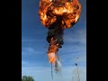 Fireballs in a gas flare | Liquid carryover phenomenon | Flare system | Flare Knockout Drum #API537