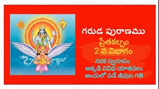 # గరుడ పురాణం # ప్రేతకల్పం# నరకంలో ఉండే శిక్షలు #అక్కడి వివిధ యాతనలు అందులో పడే జీవుల గతి