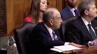 Grassley at Nominations Hearing: American Bar Association Will Testify about Ratings \u0026 Process