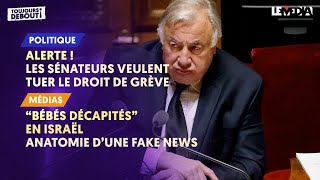 ALERTE ! LE SÉNAT VEUT TUER LE DROIT DE GRÈVE/\