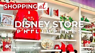 Christmas Gift Shopping at  Disney Store SM MOA | Latest Merch | Updated Tour | 4K