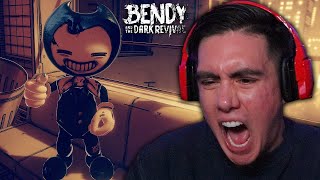 NO BENDY JUMPSCARE SHOULD MAKE A GROWN MAN SCREAM THIS LOUD | Bendy and the Dark Revival (CH 2 & 3)